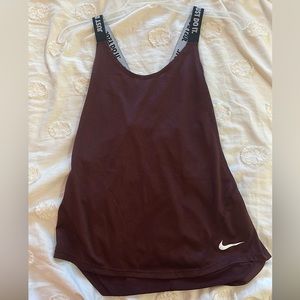 Nike Purple Racer Back Tank Top, S